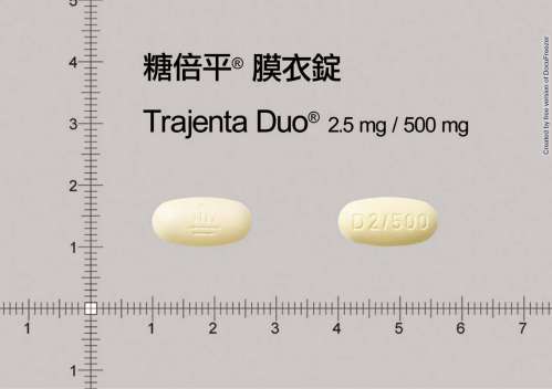 Trajenta Duo 2.5/500mg Film-Coated Tablets 糖倍平 膜衣錠 2.5/500 毫克