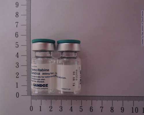 Gemcitabine Sandoz 40mg/ml Concentrate for Solution for Infusion 健仕平"山德士"40毫克/毫升注射劑