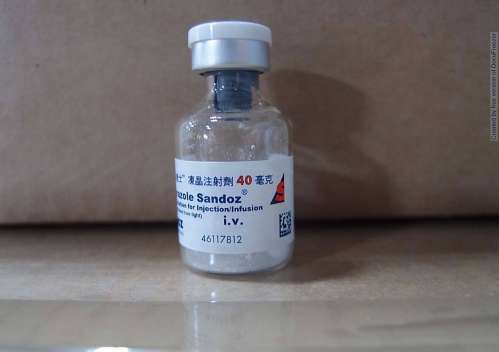 Esomeprazole Sandoz Powder for Solution for Injection/Infusion 40mg 歐潰寧"山德士"凍晶注射劑40毫克(1)