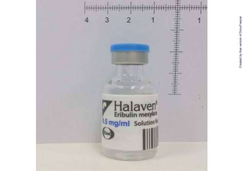 Halaven 0.5mg/ml Solution for injection 賀樂維 0.5毫克/毫升注射液