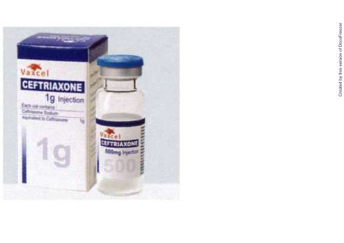 Vaxcel Ceftriaxone-1g Injection 舒生 靜脈乾粉注射劑