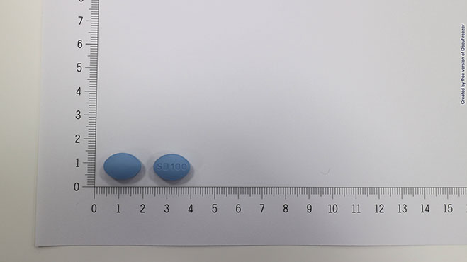 Shilifil 100mg F.C. Tablets 旭立飛100毫克膜衣錠