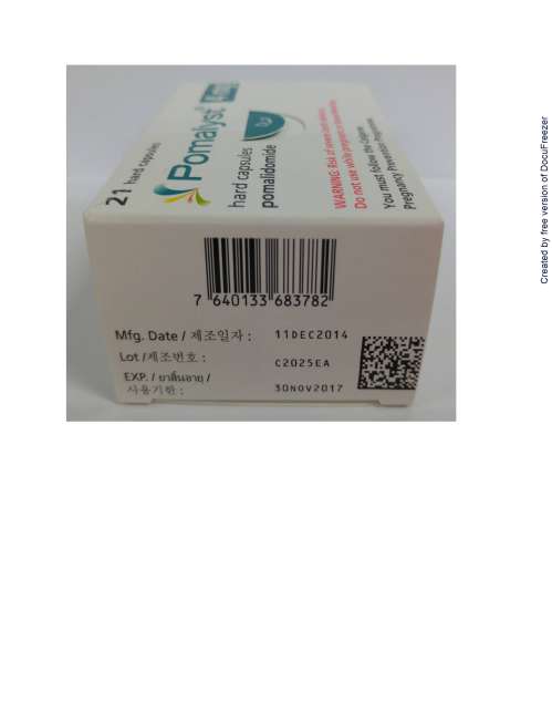 POMALYST 4mg capsules 鉑美特膠囊4毫克(1)