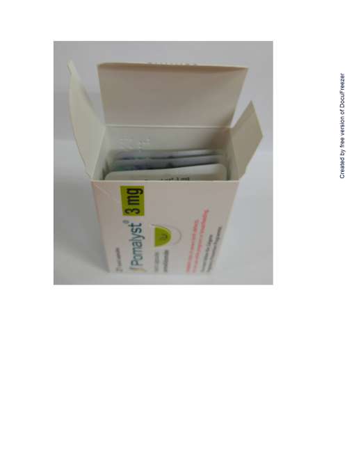 POMALYST 3mg capsules 鉑美特膠囊3毫克(2)