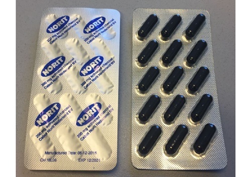 Norit Capsules 200mg 蓋抹滅清毒膠囊200毫克