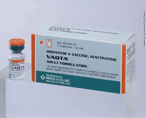 VAQTA (HEPATITIS A VACCINE, INACTIVATED) "唯德" 不活化Ａ型肝炎疫苗(1)