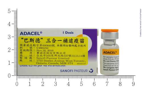 Adacel TM 安打星三合一補追疫苗