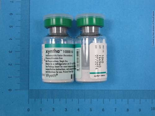 Xyntha Solofuse 1000 IU 任捷第八凝血因子凍晶注射劑 1000 IU(3)