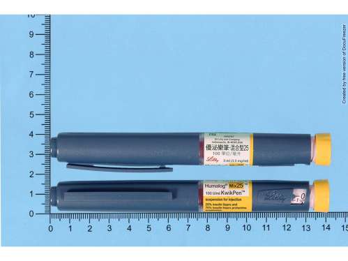 Humalog Mix 25 100U/ml KwikPen 優泌樂筆-混合型 25 100 單位/毫升