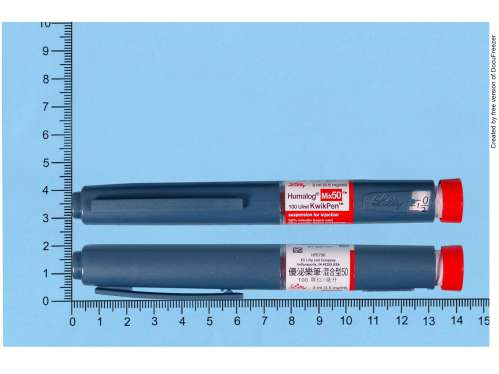 Humalog Mix 50 100U/ml KwikPen 優泌樂筆-混合型 50 100單位/毫升