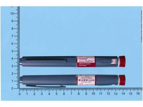Humalog 100U/ml KwikPen 優泌樂筆注射劑 100單位/毫升