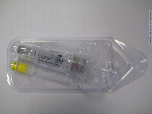 Elonva Solution for Injection 100ug/0.5ml 伊諾娃注射液 100 微克/0.5 毫升
