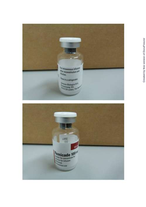 Remicade powder for concentrate for solution for infusion 類克凍晶注射劑