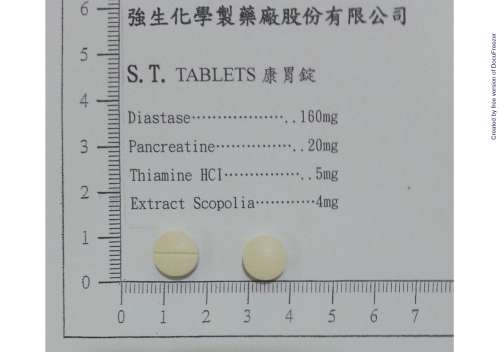 S.T. TABLETS "JOHNSON" "強生"康胃錠
