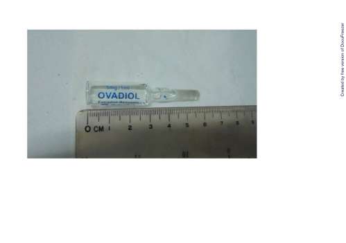 OVADIOL INJECTION (5 MG) 奧巴女蒙注射液５公絲