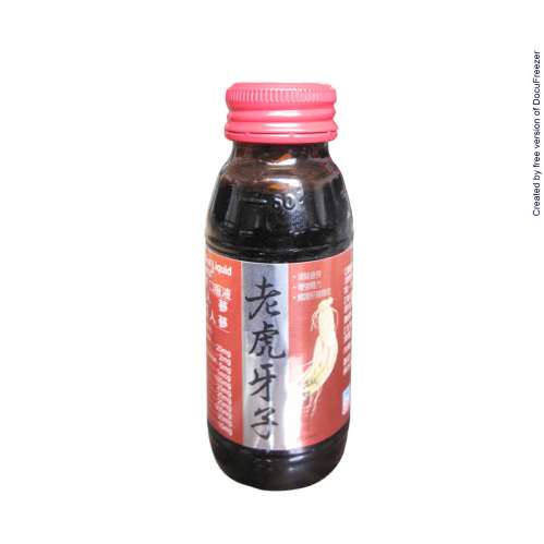 Double Extra oral liquid "Laohu yatzi" "老虎牙子"雙蔘口服液