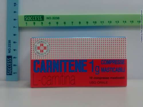 CARNITENE 1G CHEWABLE TABLETS 加力體能一公克咀嚼錠(1)