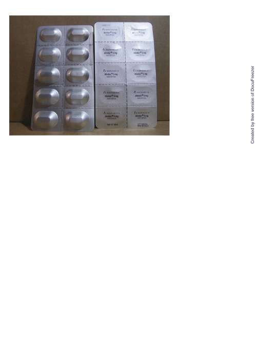 Votubia 5 mg tablets 愛服妥錠 5 毫克