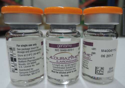 Aldurazyme Concentrated Solution 艾德酶靜脈注射用溶液