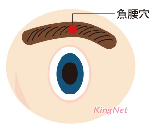 穴位按摩魚腰穴