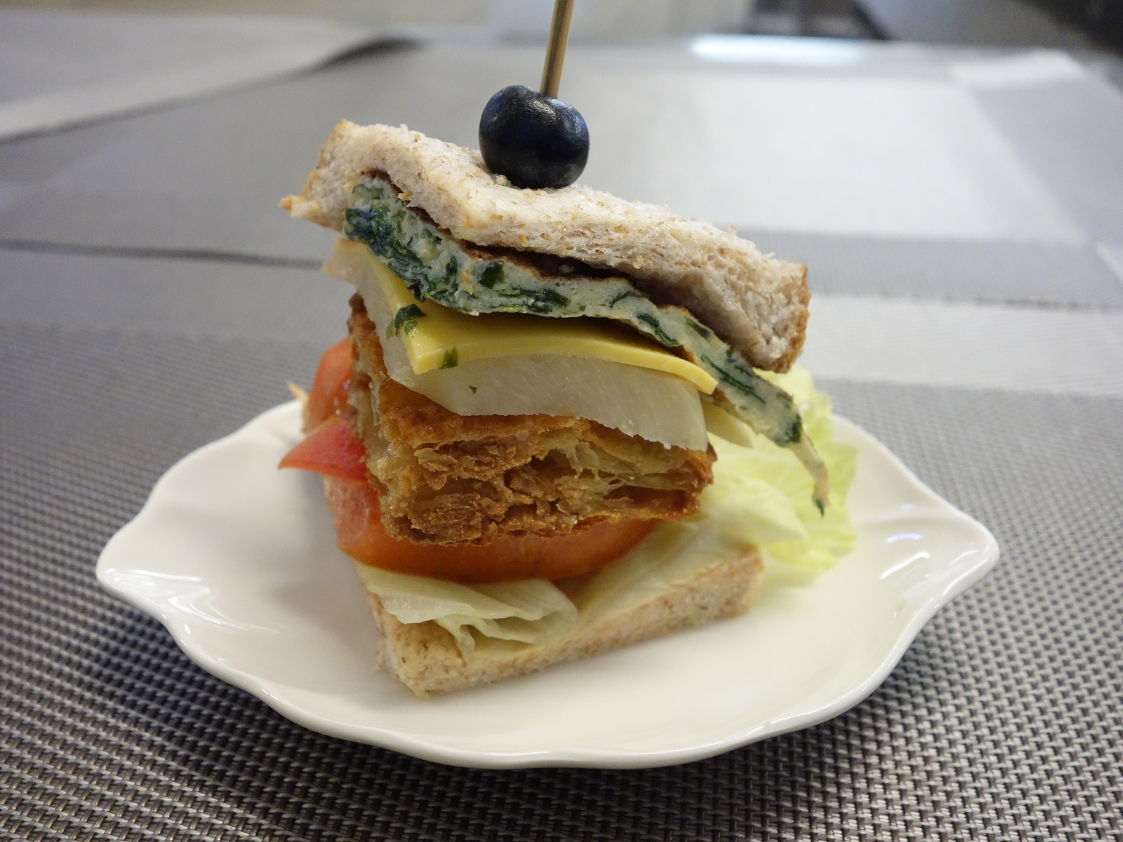 增肌彩虹三明治