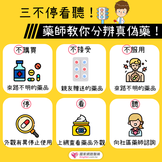 如何分辨真偽藥