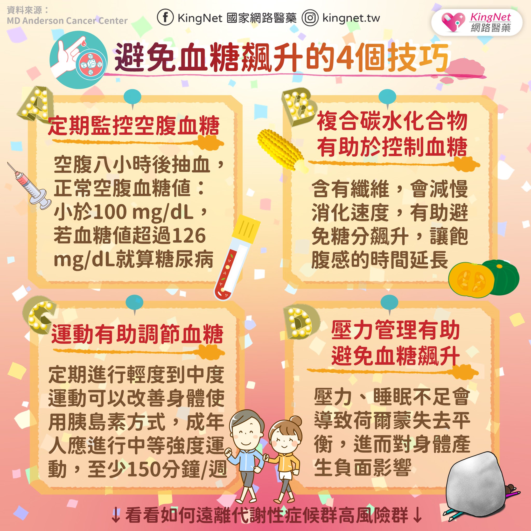 避免血糖飆升技巧