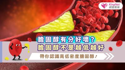 膽固醇有分好壞 ? 膽固醇不是越低越好，帶你認識高低密度膽固醇 !