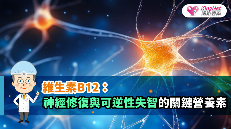 維他命B12有助神經修復？醫學研究揭示神經修復與可逆性失智的關鍵營養素_圖1