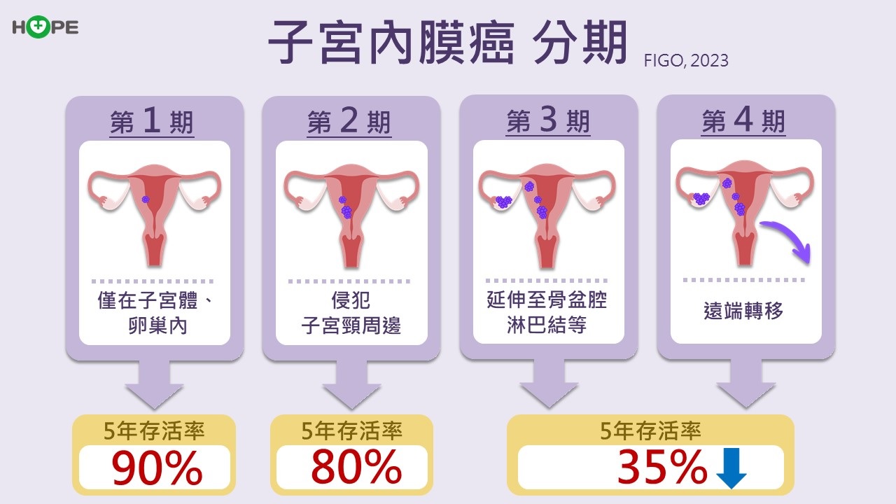 停經後仍有出血情形？　別誤以為是「回春」！可能是子宮內膜癌警訊_圖4