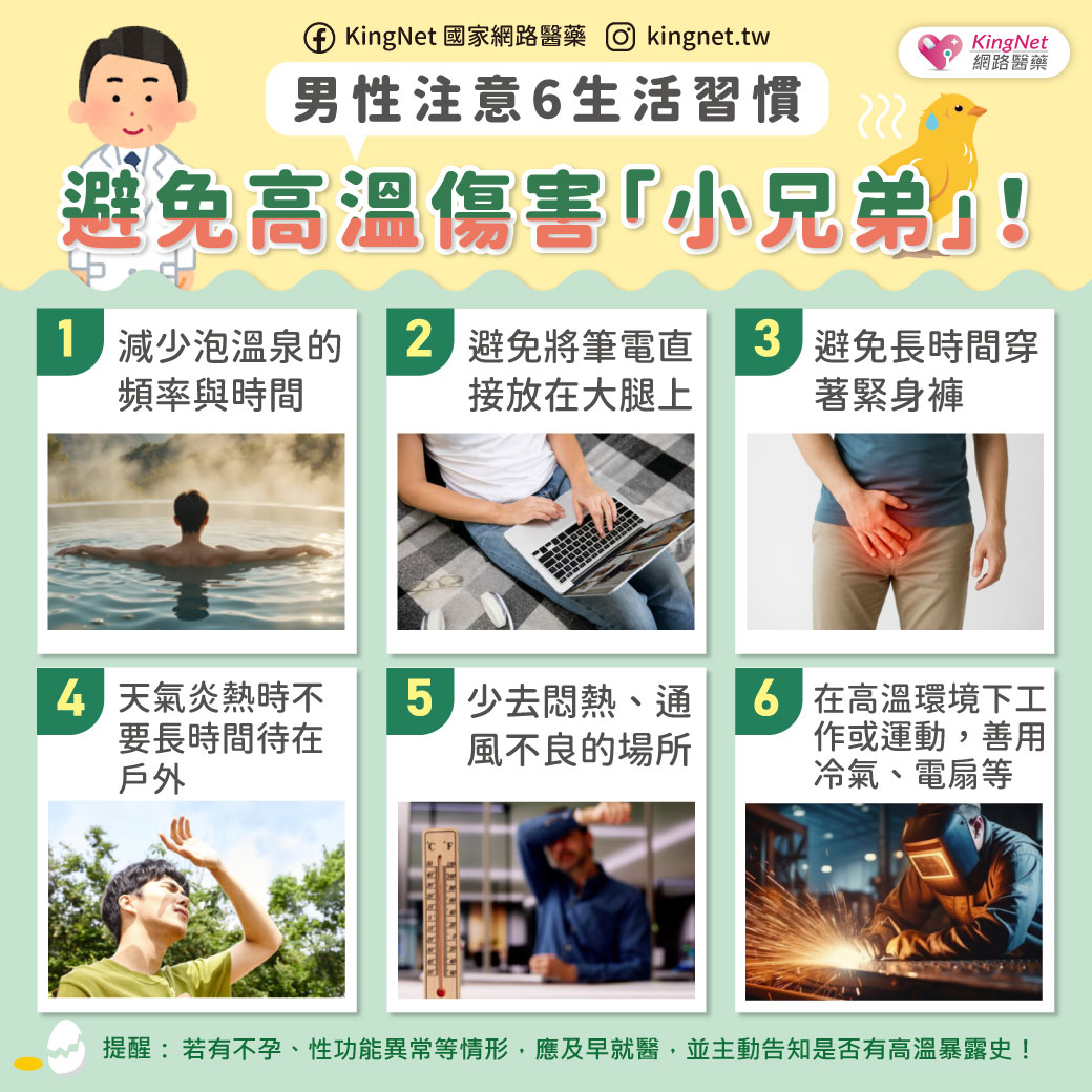 「天冷泡溫泉小心「精」力衰退！注意6習慣守護男性健康」健康懶人包