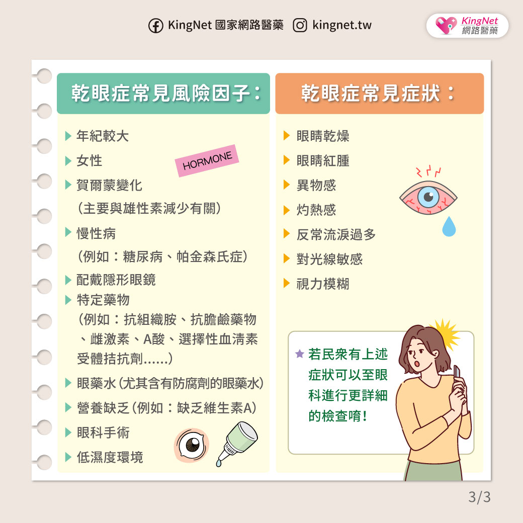 全面了解乾眼症及其預防方法